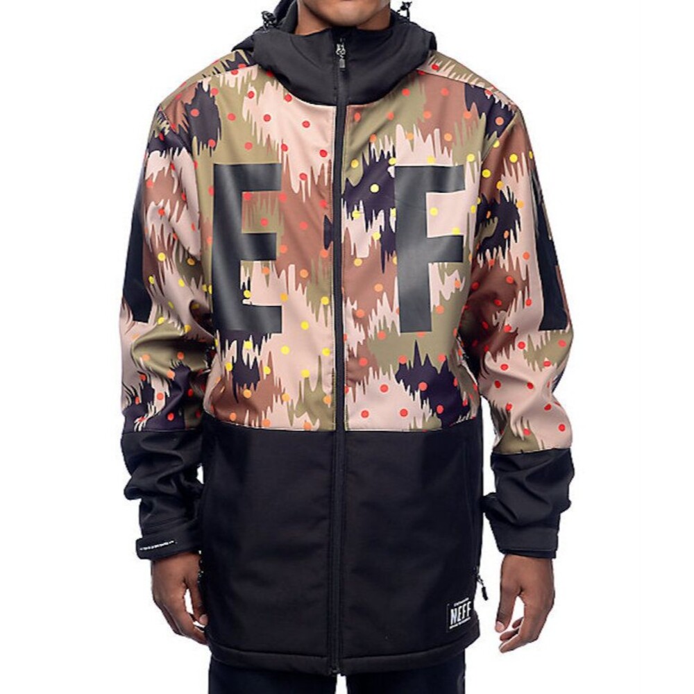 Neff Daily Softshell Camo Snowboard Jacket
